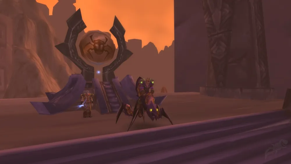 The Black Qiraji Battle Tank mount